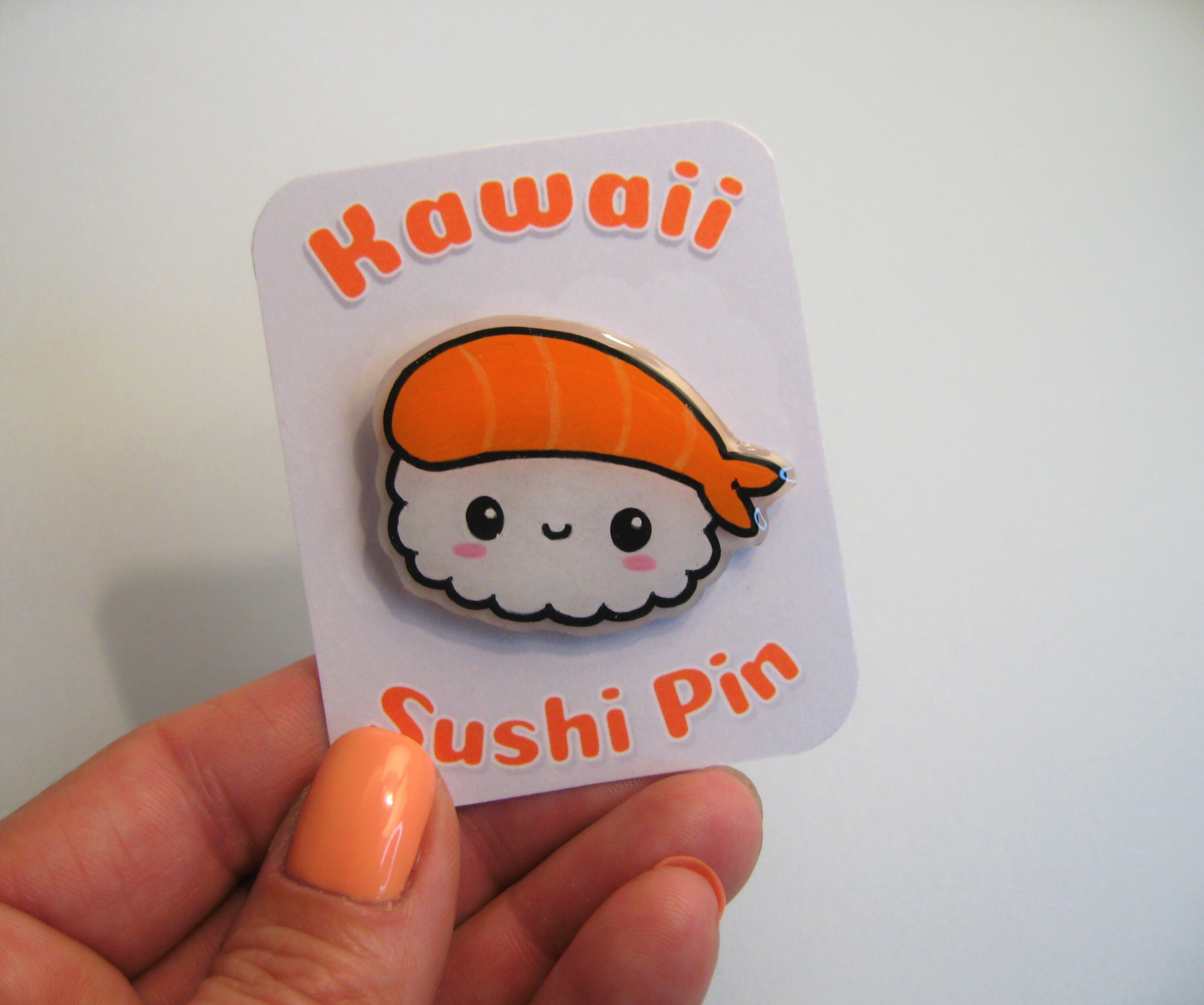 Kawaii Single Food Pins/badges Etsy