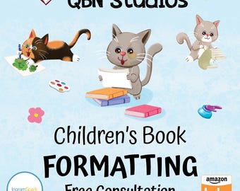 Buchformatierung, Kapitelbuchformatierung, Kinderbuchformatierung, Coverformatierung für KDP, Ingram Spark, Expert Formatter for Rent.