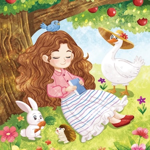 Ilustradores profesionales para contratar, ilustraciones de libros infantiles, afroamericanos, portadas de libros caprichosas, dibujos animados, libros ilustrados QBN Studios