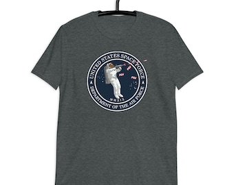 United States Space Force T-Shirt: PEW PEW Graphic Tee