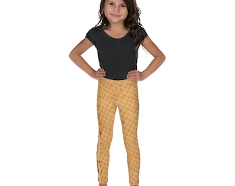 Ice Cream Cone Leggings - Kids and Youth Leggings