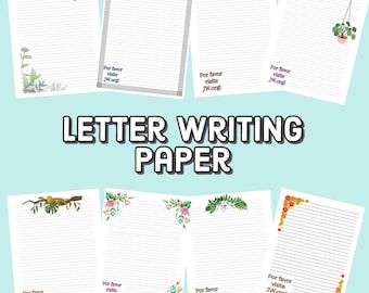 JW Letter Writing Lined Paper in Spanish