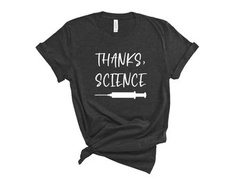 Thanks, Science svg, png, jpeg I Vaccine Tees I Science Tees