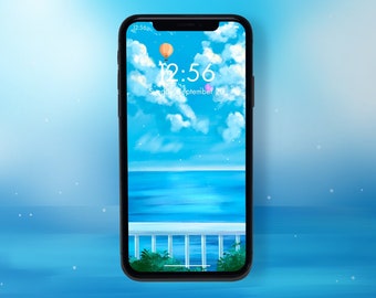 Hình nền điện thoại Lofi Ocean Summer Sunny Sky - Etsy Đan Mạch: Với bầu trời xanh bát ngát, những đợt sóng êm dịu và mặt trời tỏa sáng, hình nền Lofi Ocean Summer Sunny Sky là điểm nhấn hoàn hảo cho màn hình điện thoại của bạn. Khám phá ngay hình nền này trên Etsy Đan Mạch để có phong cách hoàn toàn mới cho điện thoại của bạn.