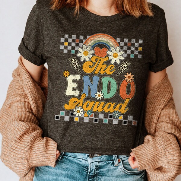 The Endo Squad T-Shirt, Endocrinology Nurse Shirt, Endoscopy Colonoscopy Sweatshirt Endovascular Nurse Undergraduate Gifts School Graduation