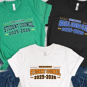 Custom School Organization Shirt, Custom Drama Club Tee, Student Teacher T-Shirt, Math Student Squad, High School Science Senior Clubs Team