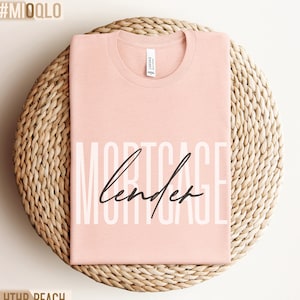 T-shirt pour prêteur hypothécaire, chemise pour agent immobilier, chemise pour agent immobilier, question sur les hypothèques, agent de crédit, unisexe, minimaliste, cadeaux de clôture d'agence immobilière