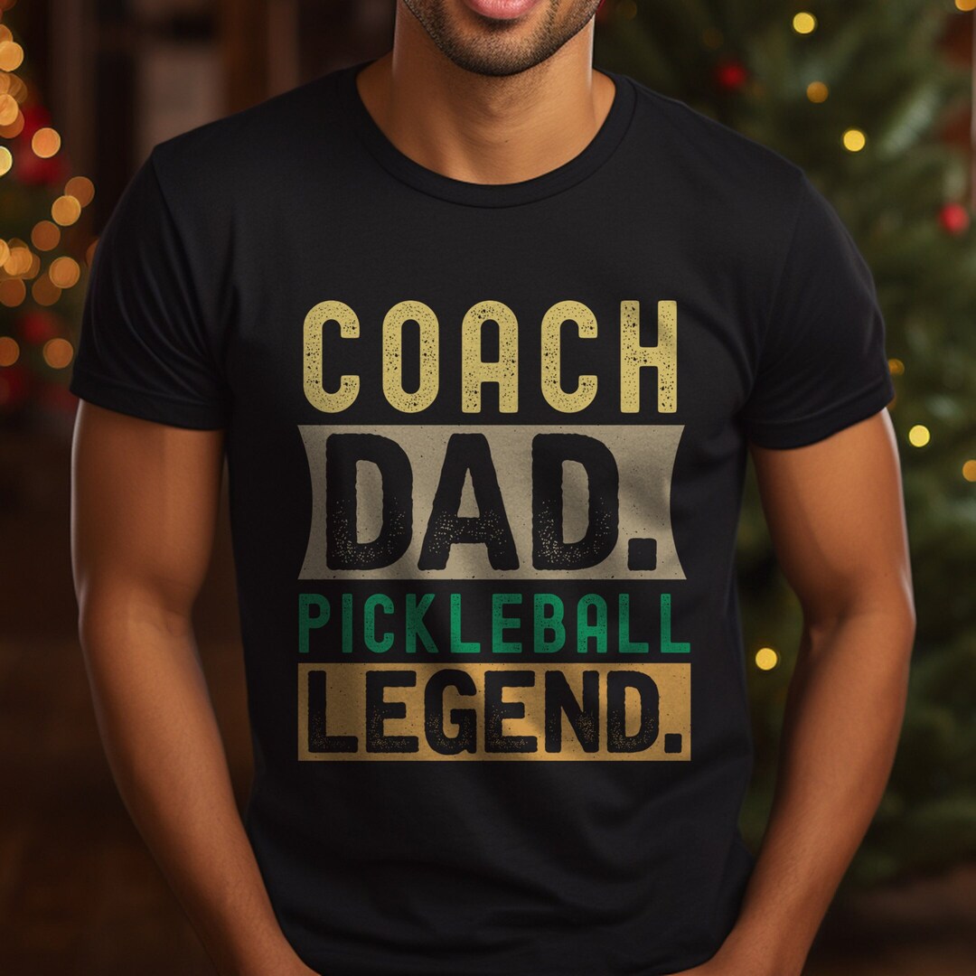 Pickleball Coach Shirt, Pickleball Team Shirt, Fathers Day Shirt for