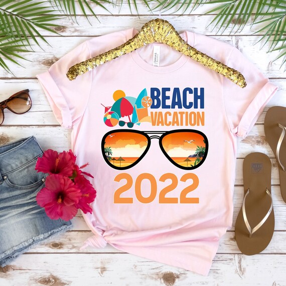 Beach Vacation 2022 Shirt Girls Trip 