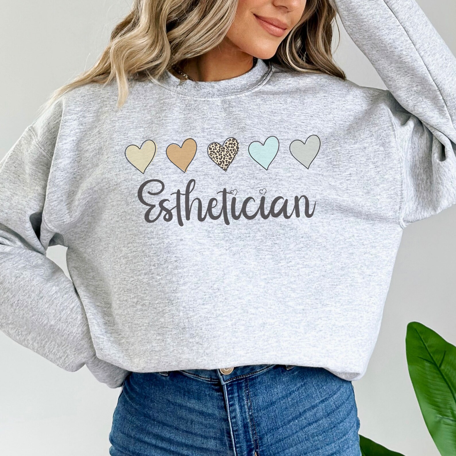 Esthetician Sweatshirt for Skin Treatment Gift Sweat Etsy