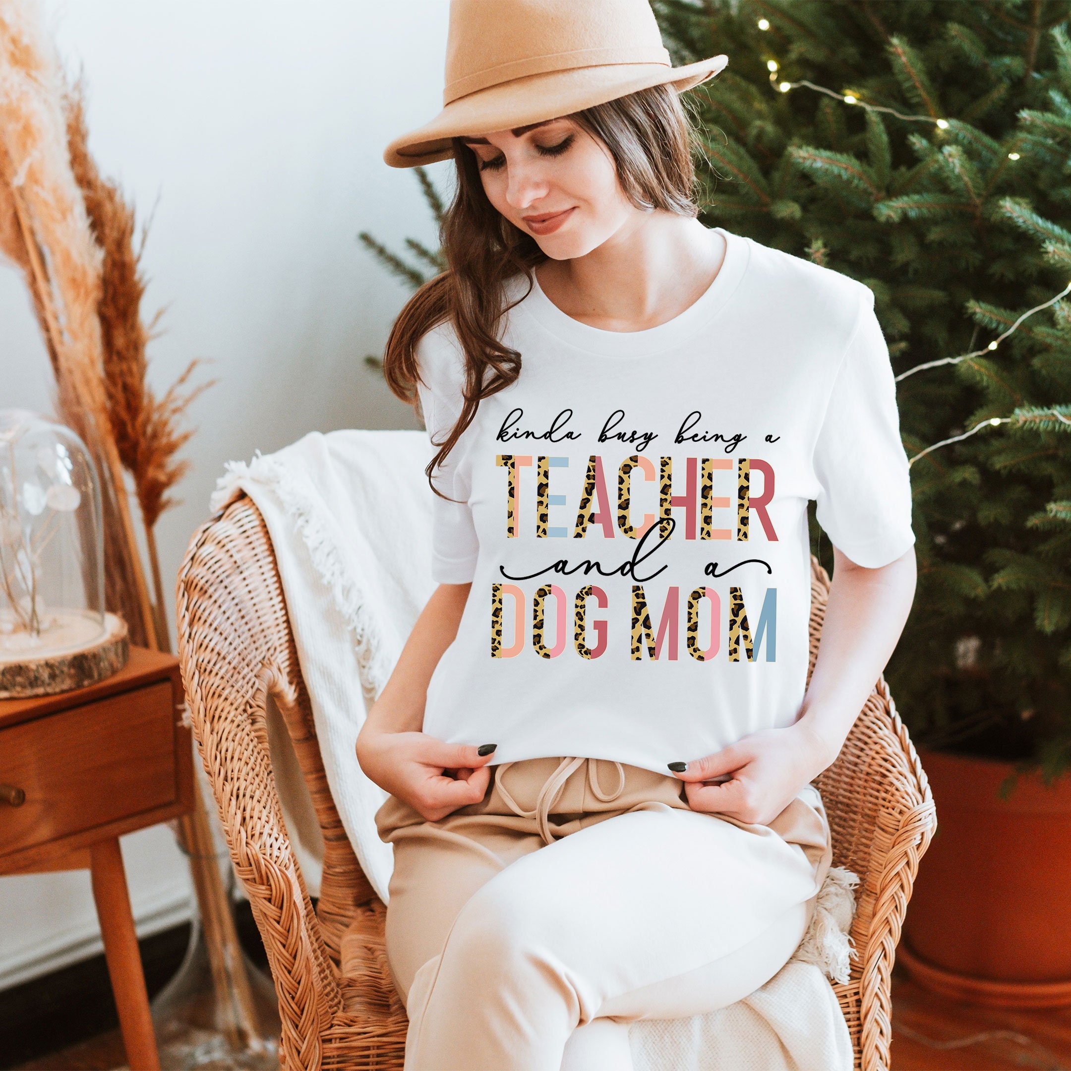 teacher and dog mom shirt