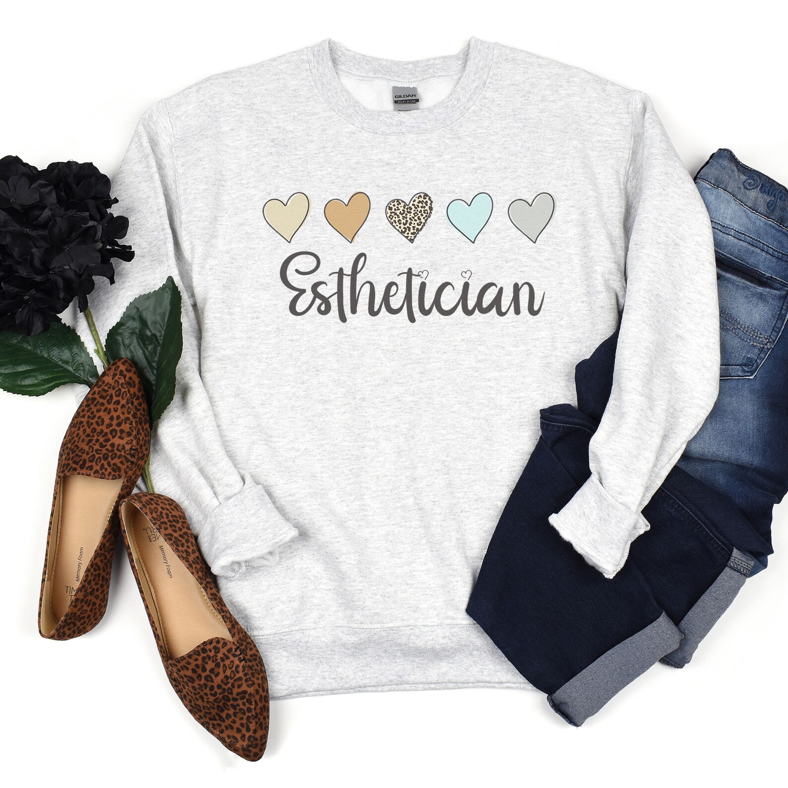 Esthetician Sweatshirt for Skin Treatment Gift Sweat Etsy