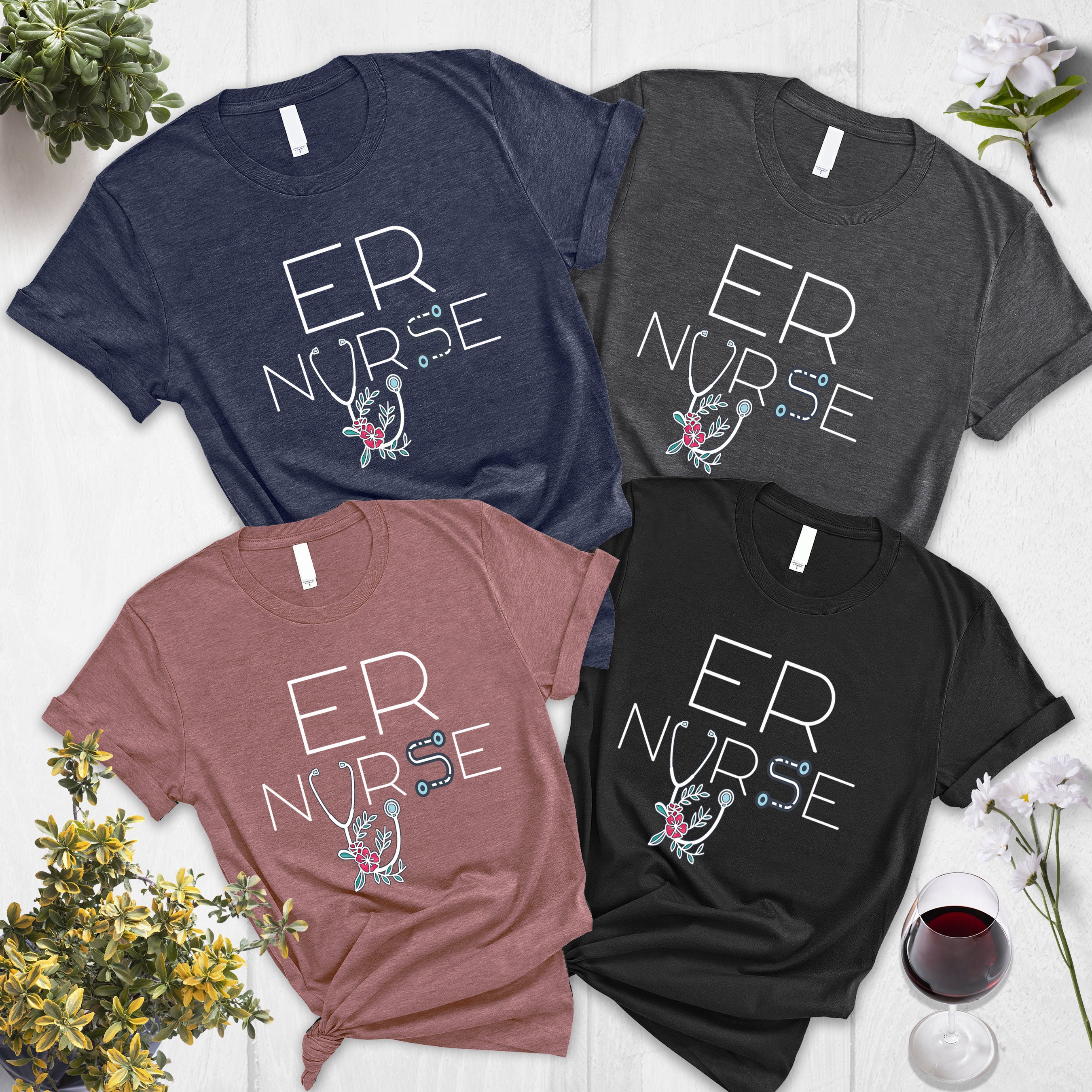 Emergency Nurse Shirt ER Tee Nurse Shirts Nursing School - Etsy