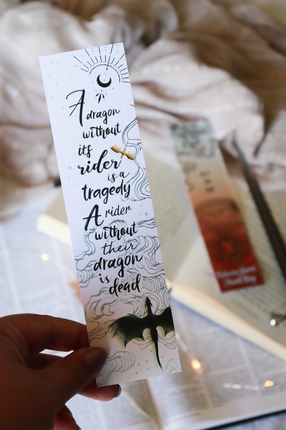 Handmade FOURTH WING Fan Art Bookmark Design Fourth Wing By -  Portugal