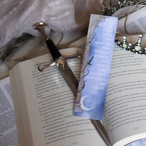 Don't Ever Interrupt Me - Crescent City Double Sided Bookmark