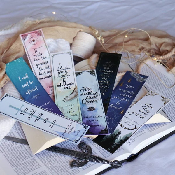 Throne of Glass Bundle: Pick 2 - 8 bookmarks