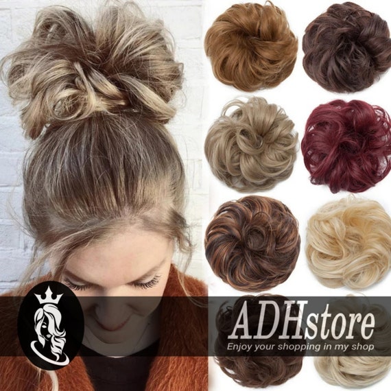 Hair Bun Pad Elastic Hair Rope Rubber Band Hair Extensions - Etsy Hair Bun Pad Elastic Hair Rope Rubber Band Hair Extensions - Etsy