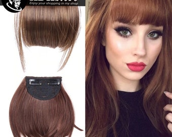 Hair Clip In Bangs , Short Hairpieces For Women