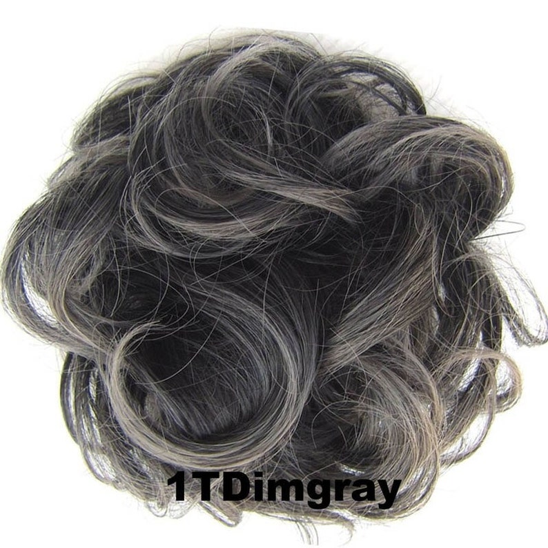 Hair Bun Pad Elastic Hair Rope Rubber Band Hair Extensions Etsy