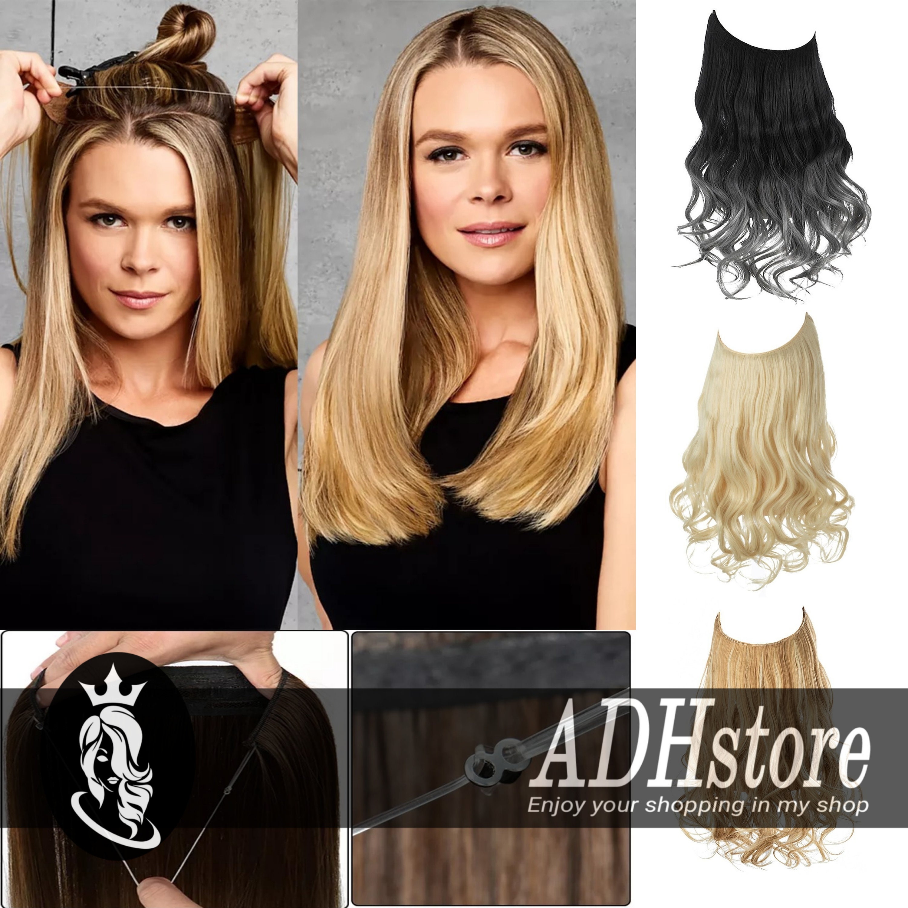 Halo hair extensions african american hair cheap