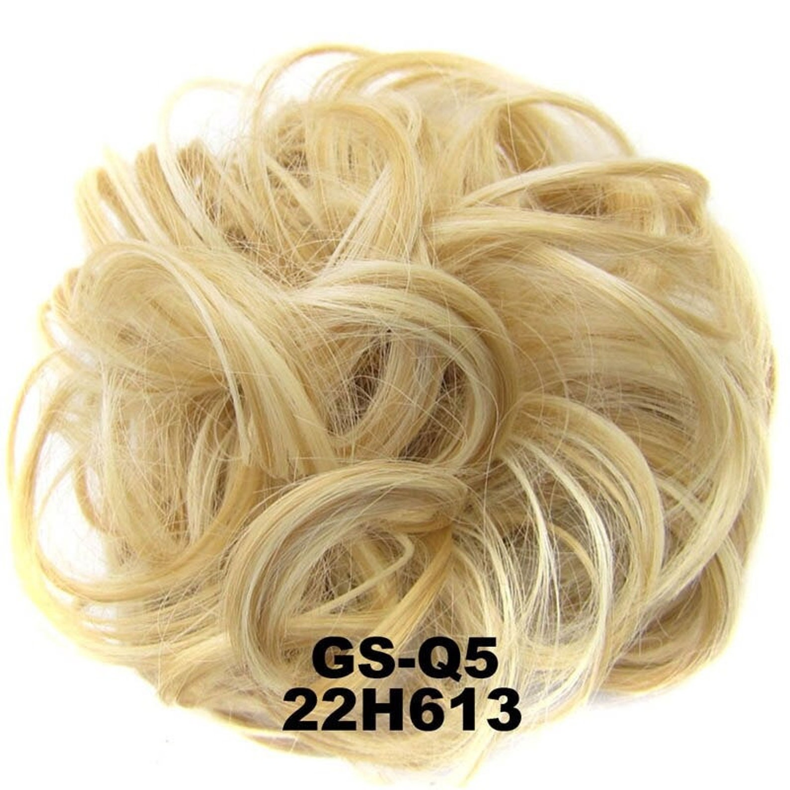 Chignon Hair Bun Elastic Rubber Band Hair Extensions Etsy UK