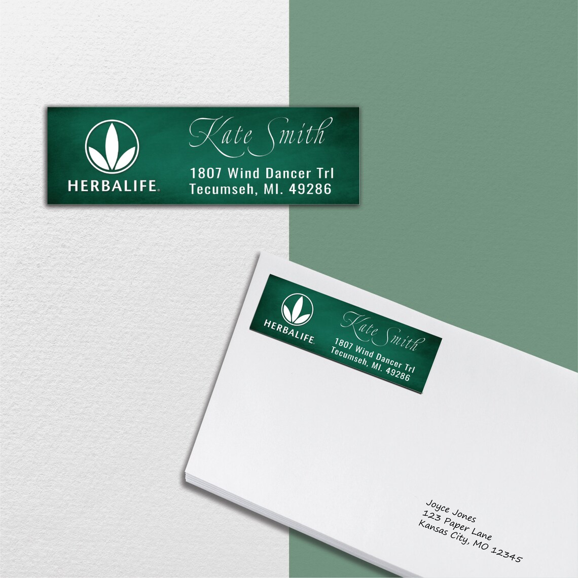 Herbalife Address Label Return Address Label Herbalife Etsy