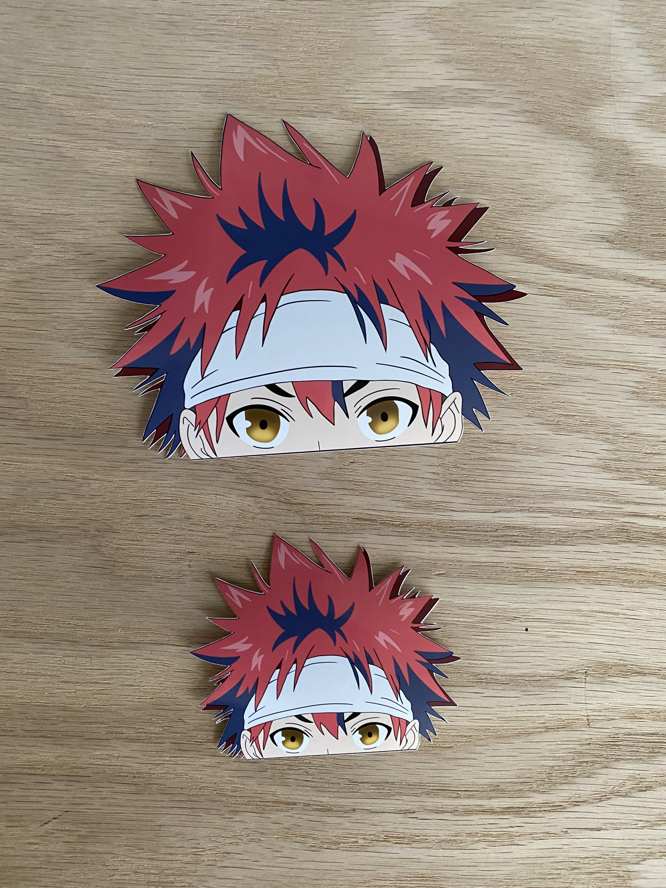 Yukihira Soma (Food Wars) - 2 versions [peeker/mini full-body