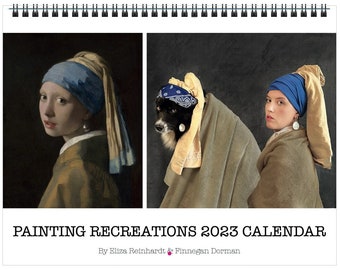 Painting Recreations 2023 Calendar