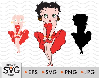 Download Betty Boop Svg Etsy