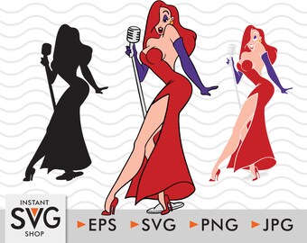 Download Jessica Rabbit Svg Etsy
