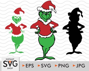 Download Grinch Svg File Etsy