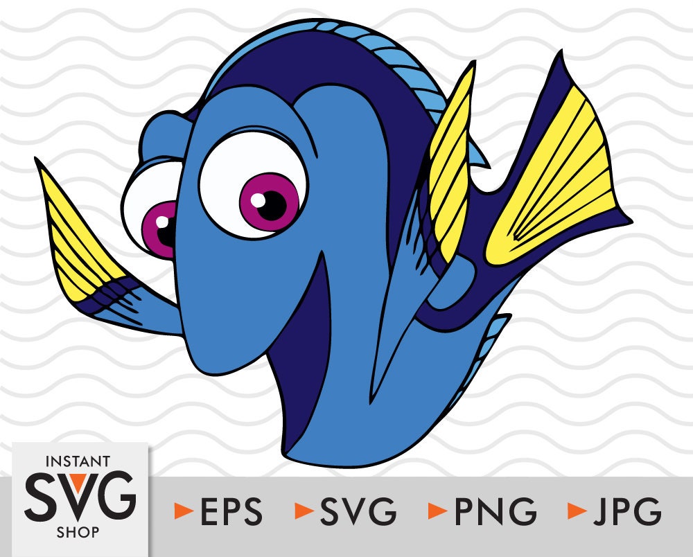Dory SVG Svg Cut File Svg File Cricut Cartoon Baby | Etsy