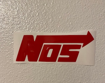 NOS Racing Sticker Decal