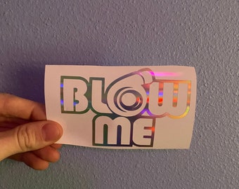 Blow Me Turbo Sticker
