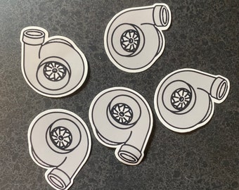 Turbo Sticker (5 Pack)