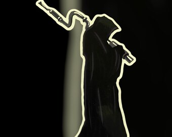 Grim Reaper Exhaust Sticker