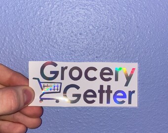 Grocery Getter Vinyl Sticker Decal