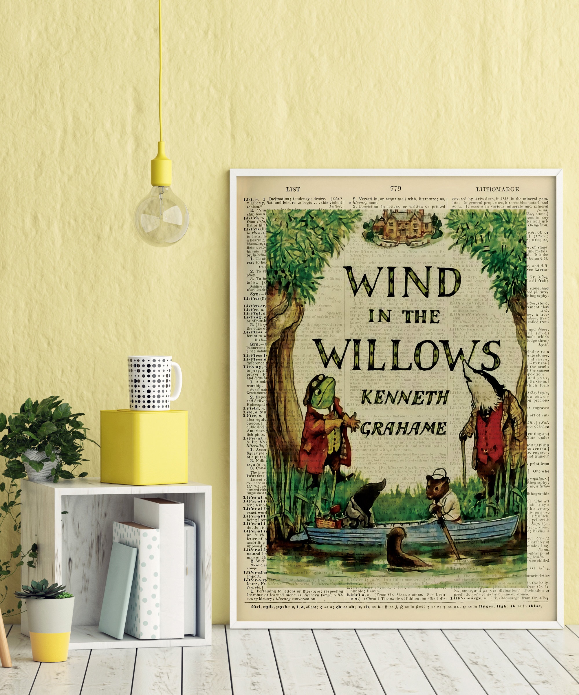 Printable Book Cover of the Wind in the Willows by Kenneth Grahame ...