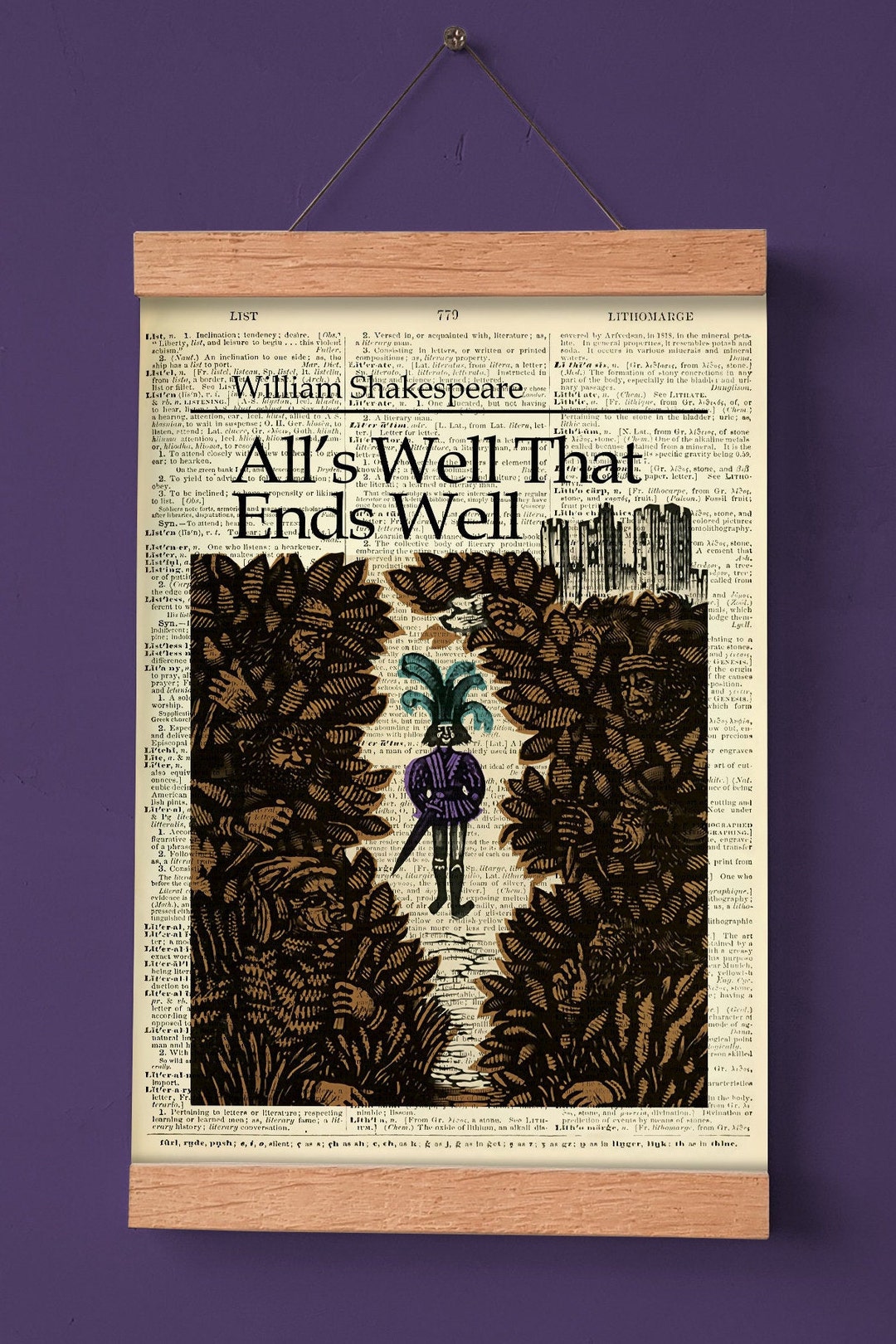 Printable Poster, All's Well That Ends Well by Shakespeare, Classroom ...