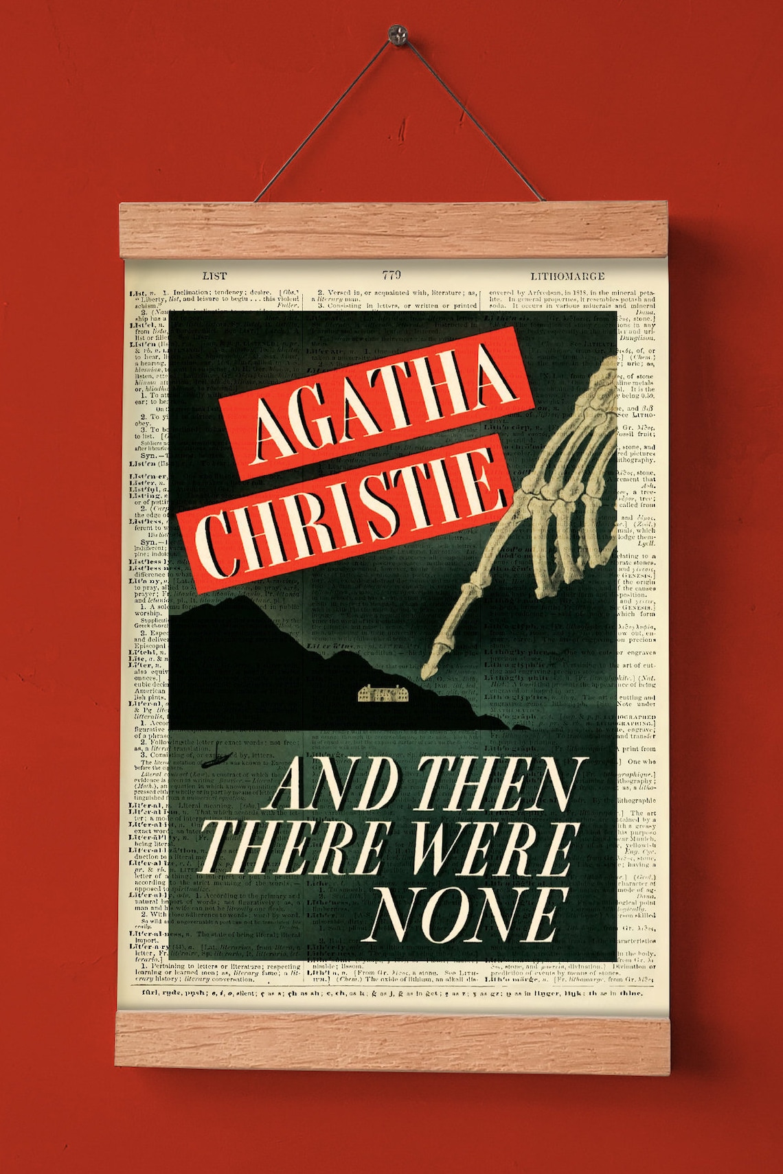And Then There were None by Agatha Christie Printable Book Etsy