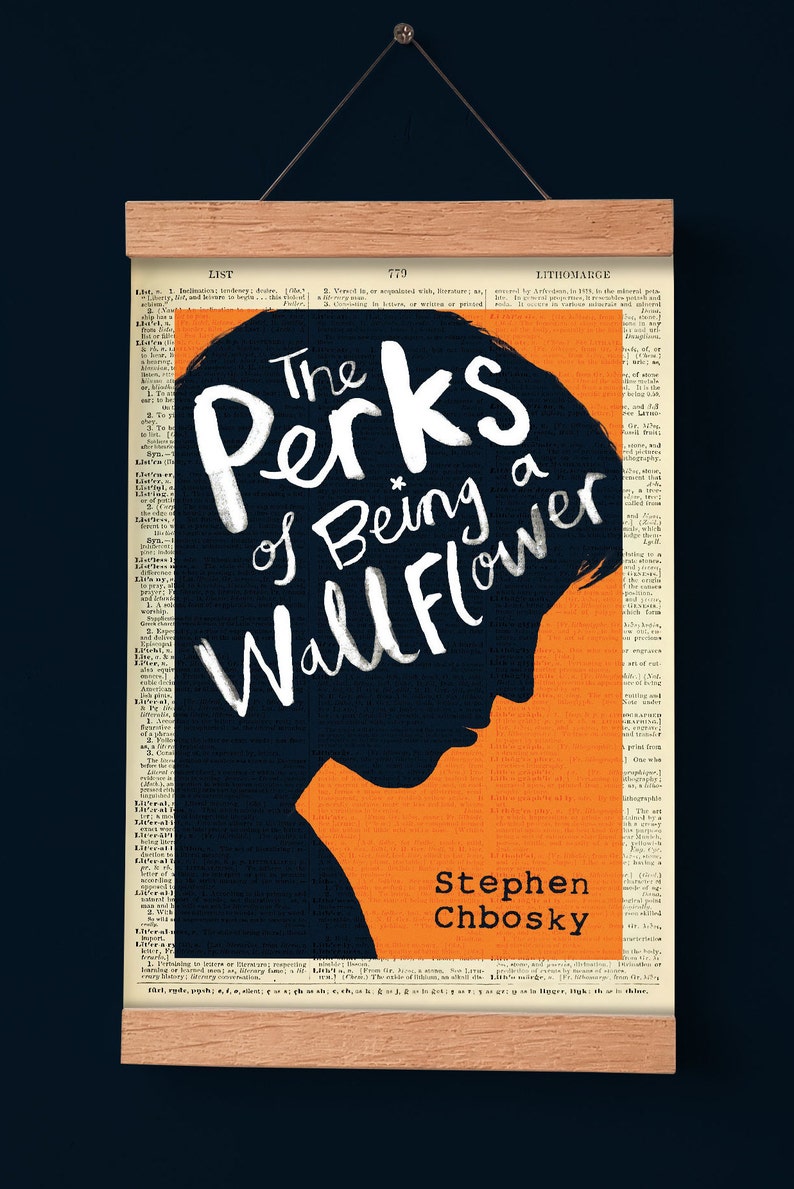 Printable Book Cover the Perks of Being A Wall Flower by Stephen