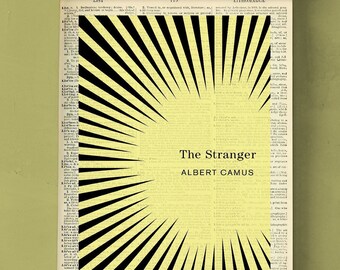 The Stranger French Book Albert Camus the Stranger Art - Etsy