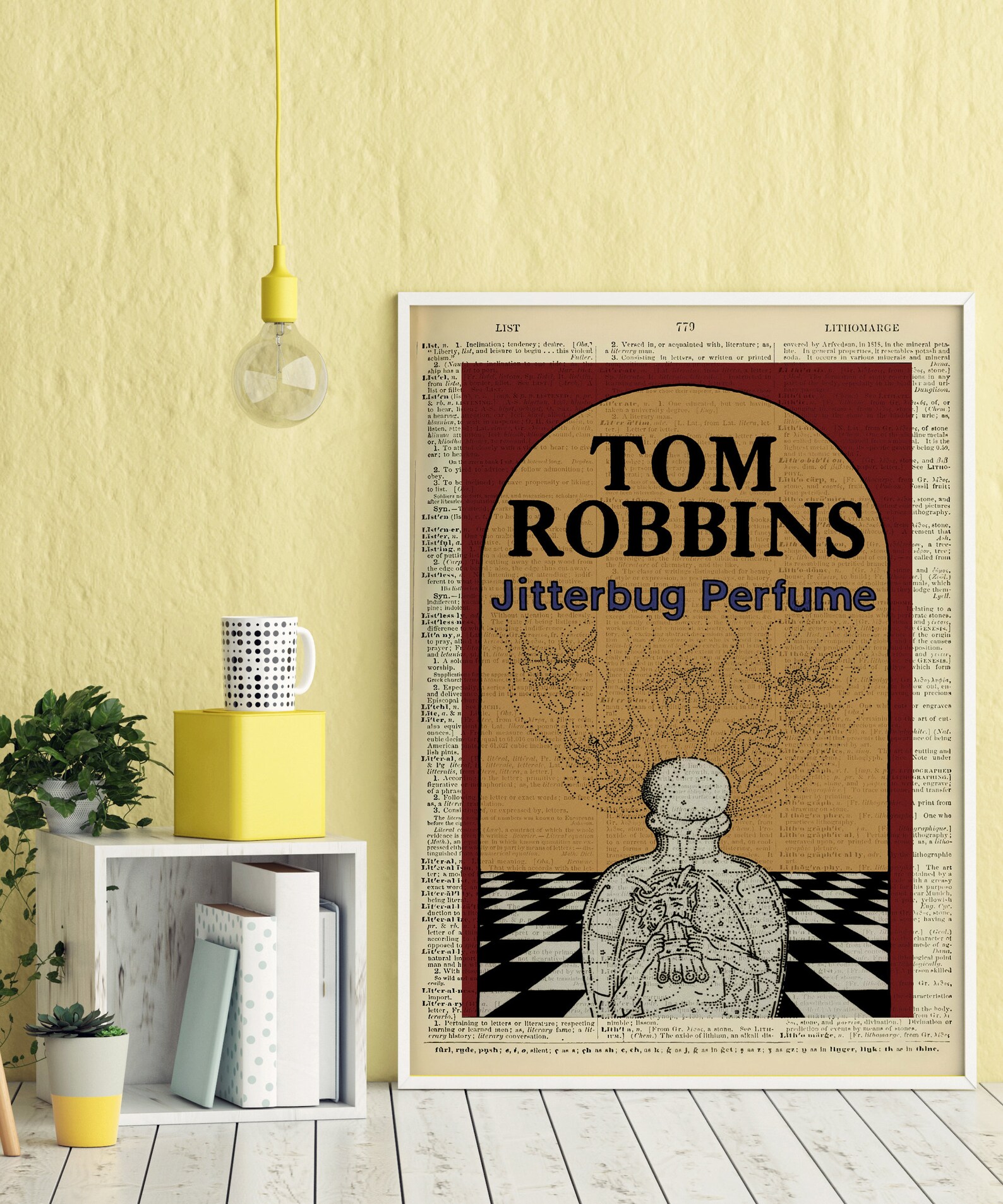 Jitterbug Perfume by Tom Robbins Printable Book Cover - Etsy