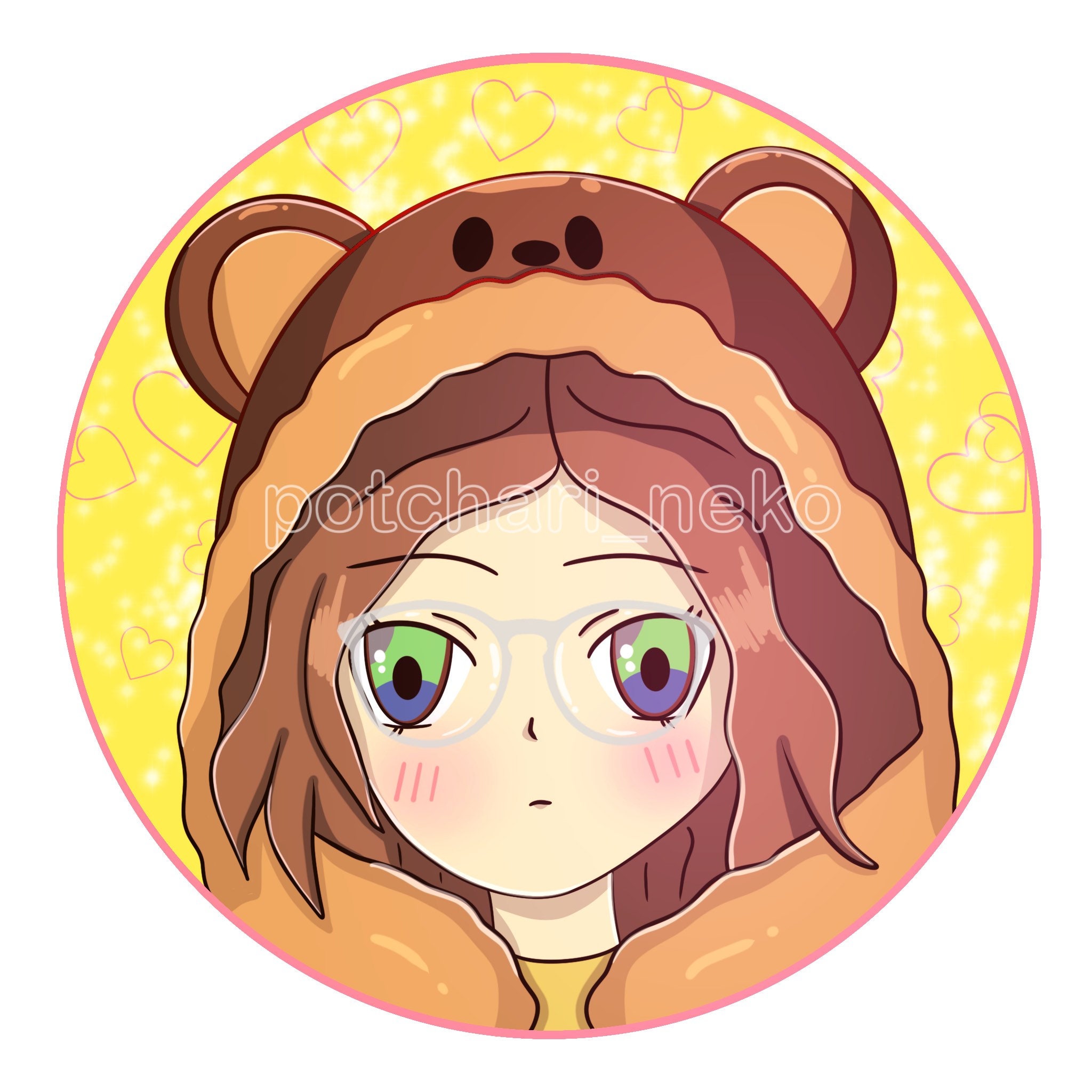 Custom Avatar / Profile Picture Bust Anime Style Twitch - Etsy Custom Avatar / Profile Picture Bust Anime Style Twitch - Etsy