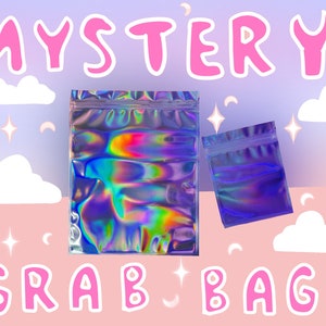 Mystery Pack | Grab Bag | Blind Bag | Random Gifts | Stickers | Pins | Earrings | Miscellaneous | Kawaii Art | Anime | Crystals