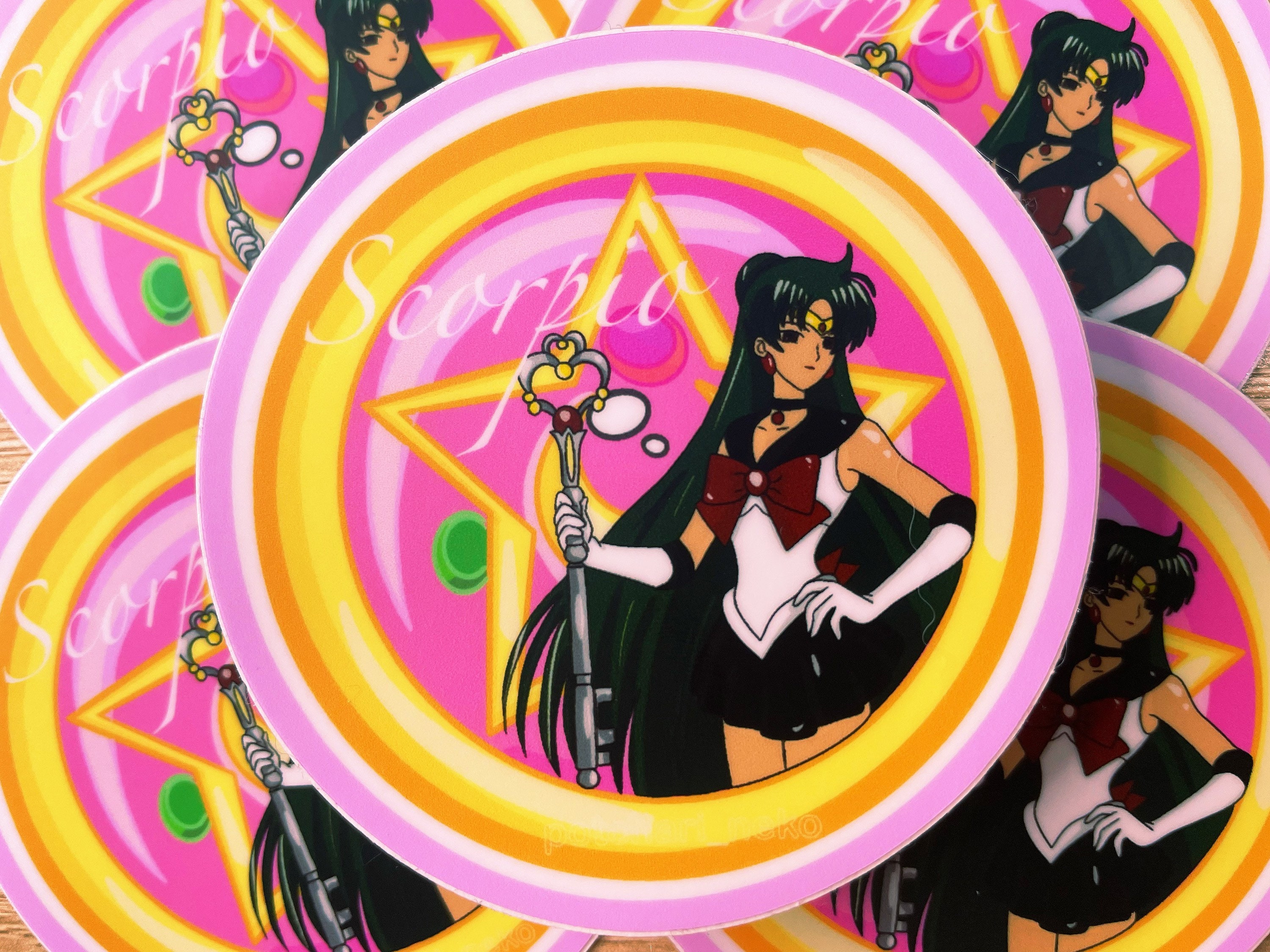 Zodiac Sign Astrology Stickers Kawaii Anime Art Pink - Etsy Zodiac Sign Astrology Stickers Kawaii Anime Art Pink - Etsy