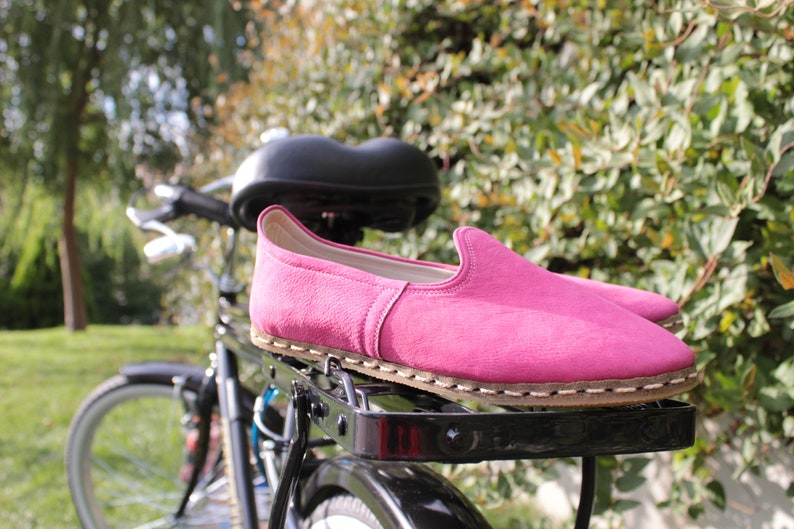 Women Moccasin Women/'s Leather Slip Ons Pink Suede| Turkish Yemeni Shoes Handmade Leather Loafers Christmas Sale Flat Women Shoes