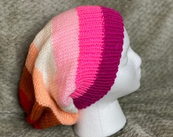 Lesbian Pride Beanie (old design)