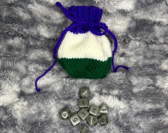 Genderqueer Pride Dice Bag — NEW!!!