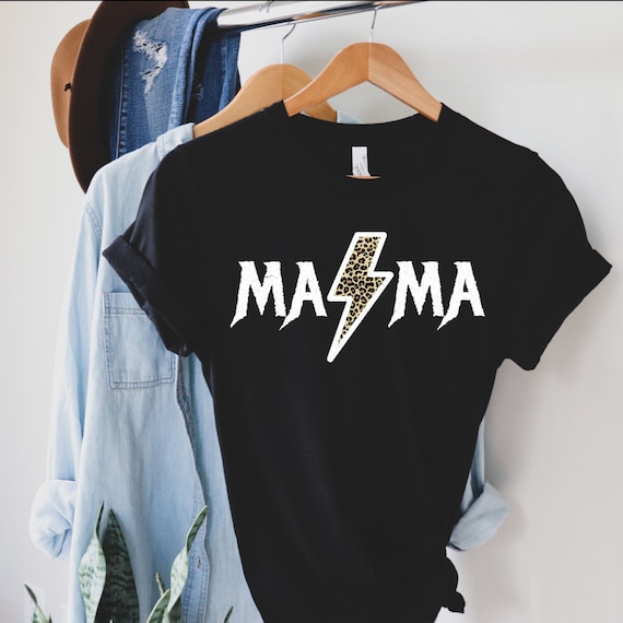 leopard cool mom shirt